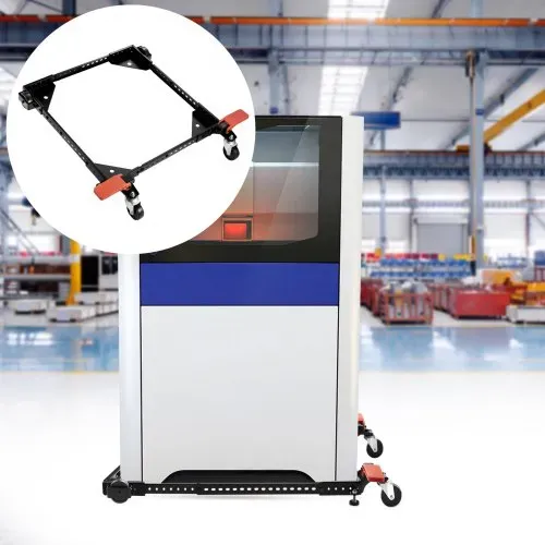 VEVOR Mobile Basis, 500 lbs Tragkraft, Einstellbar von 12" x 12" bis 36" x 36", Robuster Universal-Mobilständer mit Schwenkrädern, für Holzbearbeitungsgeräte, Bandsägen, Elektrowerkzeuge, Maschinen – Bild 7