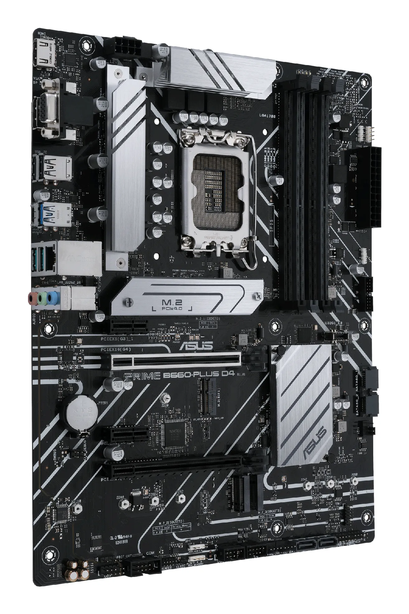 ASUS PRIME B660-PLUS D4 Intel B660 LGA 1700 ATX – Bild 3