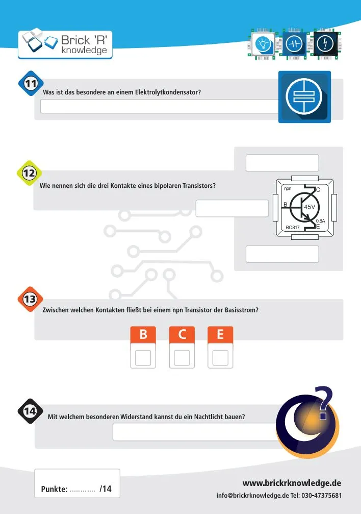 ALLNET Brick'R'knowledge Übungsheft Aufgabenteil Basics 10er Pack – Bild 4