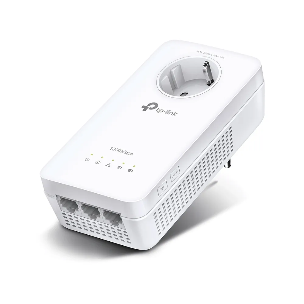 TP-Link AV1300 Gigabit Passthrough Powerline ac WLAN Extender TP-Link AV1300 Gigabit Passthrough Powerline ac WLAN Extender