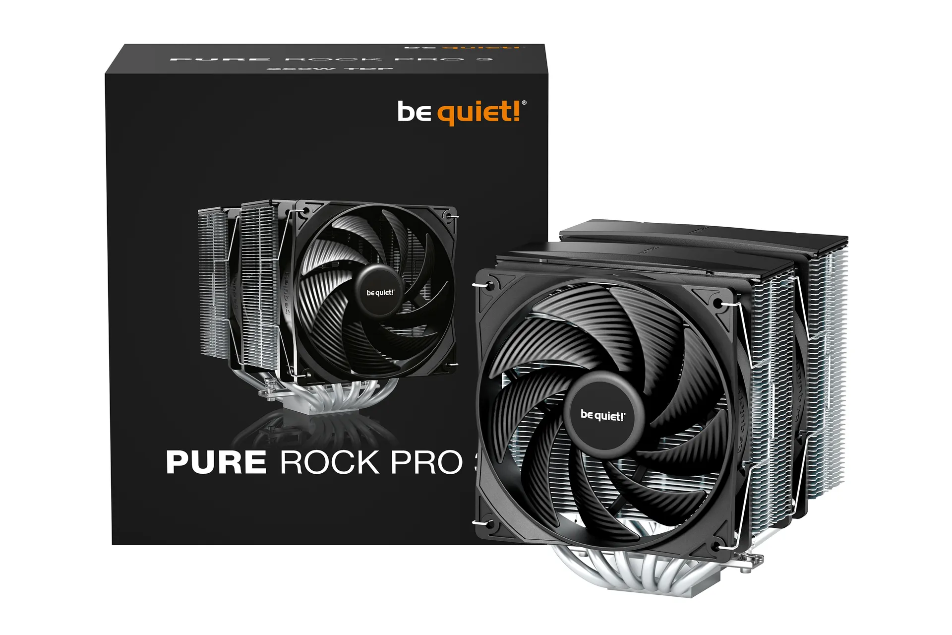 be quiet! Pure Rock Pro 3 Prozessor Luftkühlung 12 cm Silber 1 Stück(e) – Bild 5
