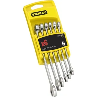 Ring-Maulschlüssel-Set Chrome, 6-teilig, Schraubenschlüssel Ring-Maulschlüssel-Set Chrome, 6-teilig, Schraubenschlüssel