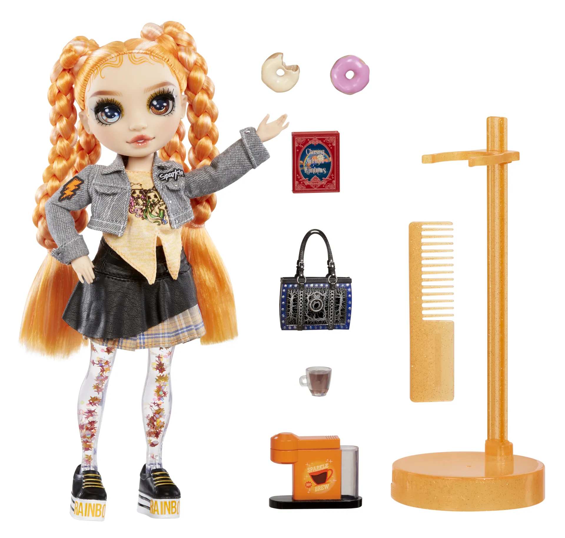 Rainbow High Sparkle & Shine Fashion Dolls- Clementine (Orange) Rainbow High Sparkle & Shine Fashion Dolls- Clementine (Orange)