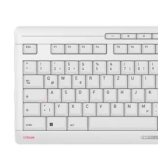 CHERRY STREAM KEYBOARD TKL Tastatur Universal USB QWERTZ Deutsch Weiß CHERRY STREAM KEYBOARD TKL Tastatur Universal USB QWERTZ Deutsch Weiß