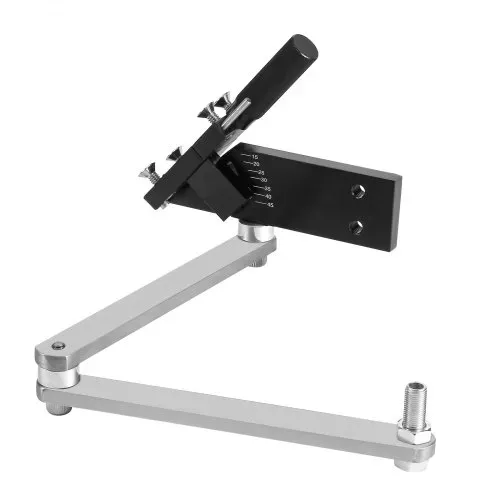 VEVOR Rasenmäher-Klingenschärfer & -ausgleicher, 15°-45° Messerschärfer für Rasenmäher mit 4 Adapterstiften, Kugellagern & 25 mm vergrößertem Griff, zur Verwendung mit Winkelschleifern – Bild 10