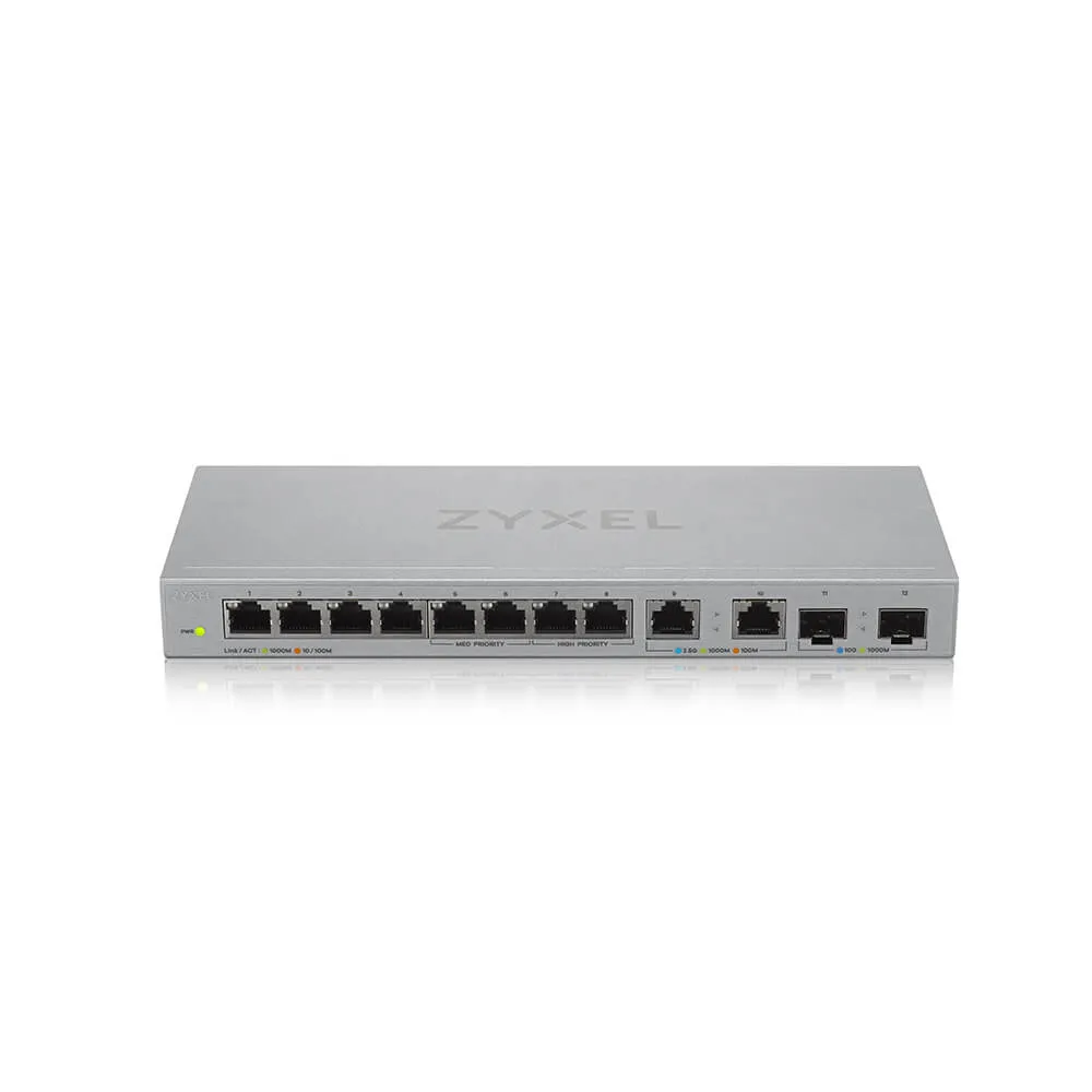Zyxel XGS1010-12-ZZ0102F Netzwerk-Switch Unmanaged Gigabit Ethernet (10/100/1000) Grau – Bild 5
