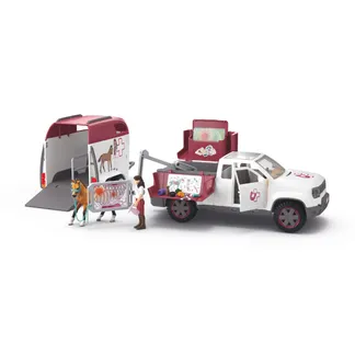 schleich HORSE CLUB Mobile Tierärztin mit Anhänger schleich HORSE CLUB Mobile Tierärztin mit Anhänger