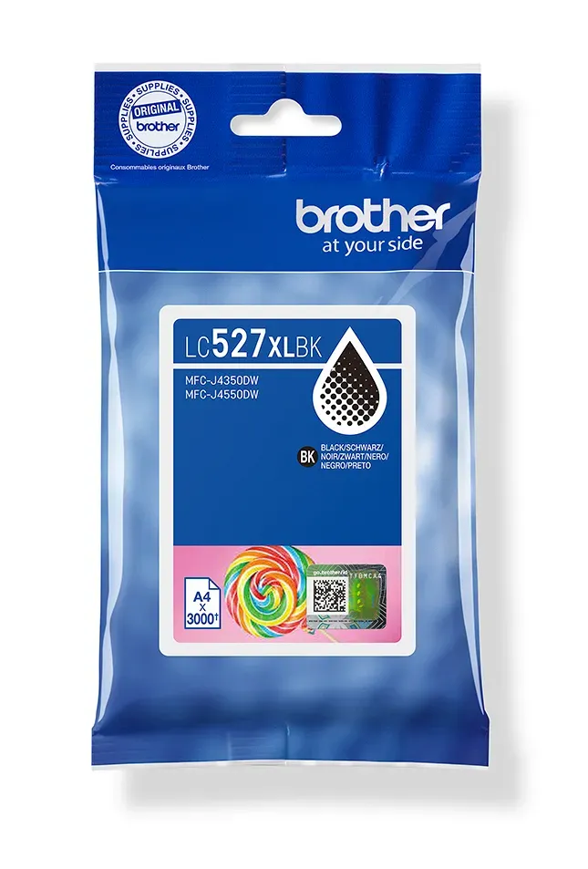 Brother LC527XLBK Druckerpatrone 1 Stück(e) Original Hohe (XL-) Ausbeute Schwarz Brother LC527XLBK Druckerpatrone 1 Stück(e) Original Hohe (XL-) Ausbeute Schwarz