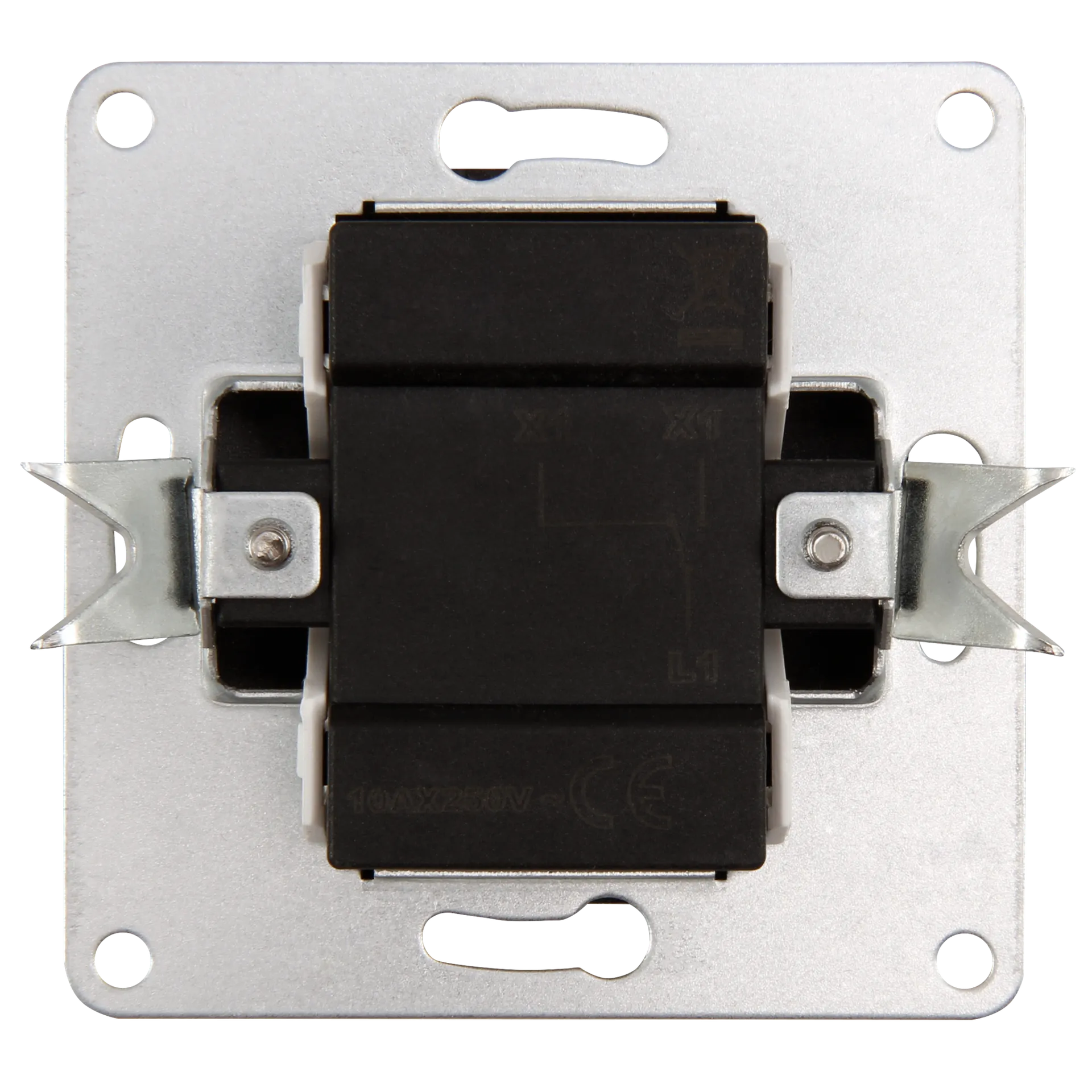 Wechselschalter McPower ''Flair'', 250V~/10A, UP, anthrazit, 20er-Pack – Bild 3