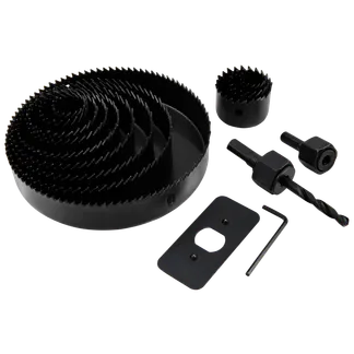 Lochsägen-Set McPower “LSM-192“ 16-teilig, 19-127mm, inkl. Transportkoffer Lochsägen-Set McPower “LSM-192“ 16-teilig, 19-127mm, inkl. Transportkoffer