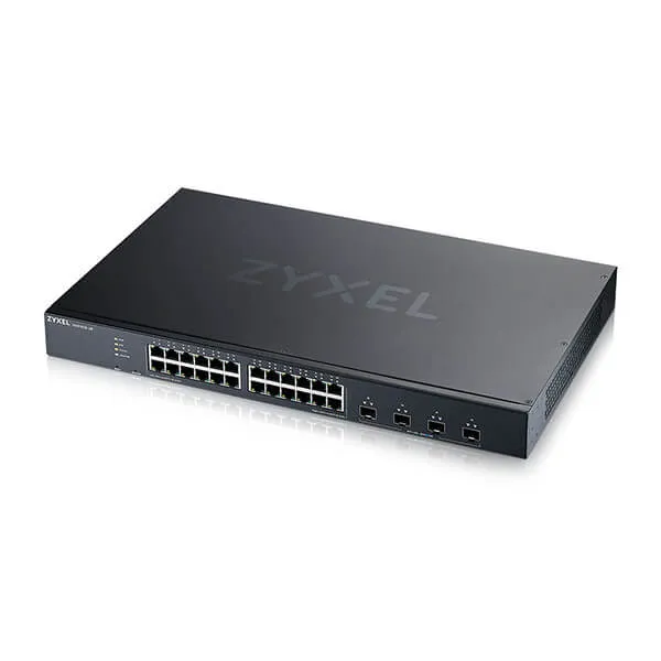 Zyxel XGS1935-28-EU0101F Netzwerk-Switch Managed L2+/L3 Gigabit Ethernet (10/100/1000) 1U Schwarz Zyxel XGS1935-28-EU0101F Netzwerk-Switch Managed L2+/L3 Gigabit Ethernet (10/100/1000) 1U Schwarz