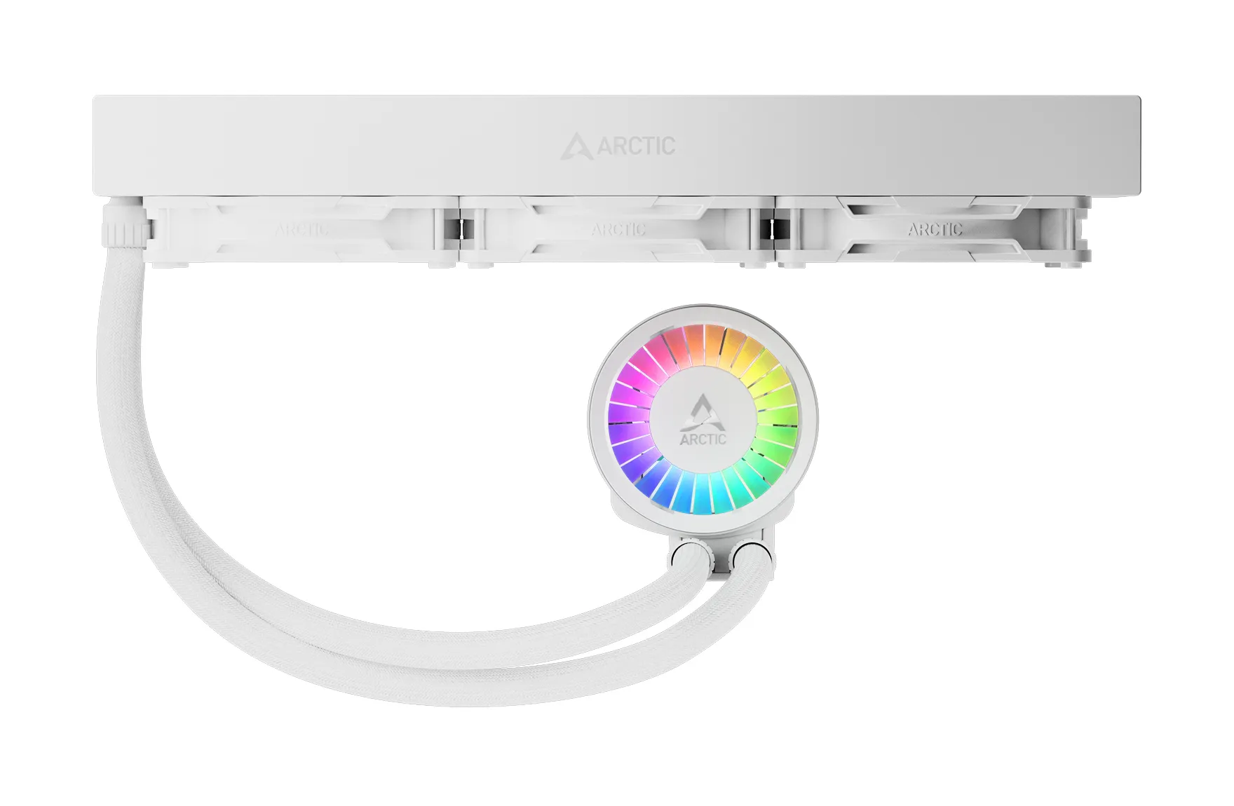 ARCTIC Liquid Freezer III Pro 360 A-RGB (White) - Multikompatibler All-in-One CPU-Wasserkühler mit A-RGB – Bild 3