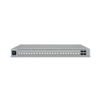 Ubiquiti Switch full managed Layer3 28 Port • 22x 2,5 GbE • 2x 10 GbE • PoE Budget 600W • 24x PoE bt • 4x SFP+ • 19″ • UniFi • USW-Pro-HD-24-PoE Ubiquiti Switch full managed Layer3 28 Port • 22x 2,5 GbE • 2x 10 GbE • PoE Budget 600W • 24x PoE bt • 4x SFP+ • 19″ • UniFi • USW-Pro-HD-24-PoE