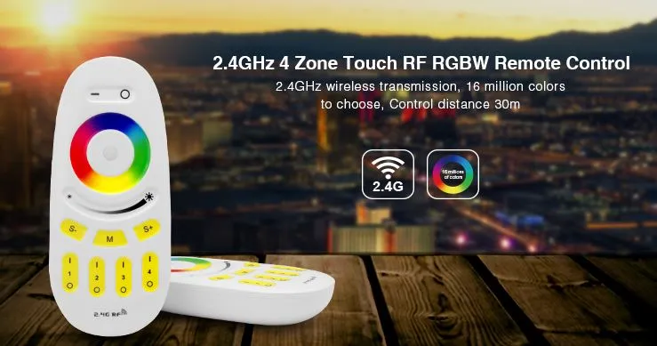 MiBoxer FUT096 LED Fernbedienung RGB-W 4 Zonen MiBoxer FUT096 LED Fernbedienung RGB-W 4 Zonen