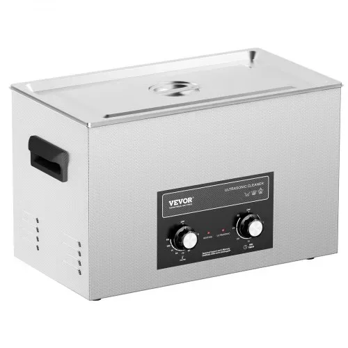 VEVOR 30L Ultraschallreiniger mit Heiztimer und Korb, professionelle digitale Schallkavitationsmaschine, 360 W Reinigungsmaschine für Laborwerkzeuge, Metallteile, Vergaser, Messing, Autoteile – Bild 9