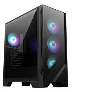 MSI MAG Forge 320R AIRFLOW Micro Tower Schwarz, Transparent MSI MAG Forge 320R AIRFLOW Micro Tower Schwarz, Transparent