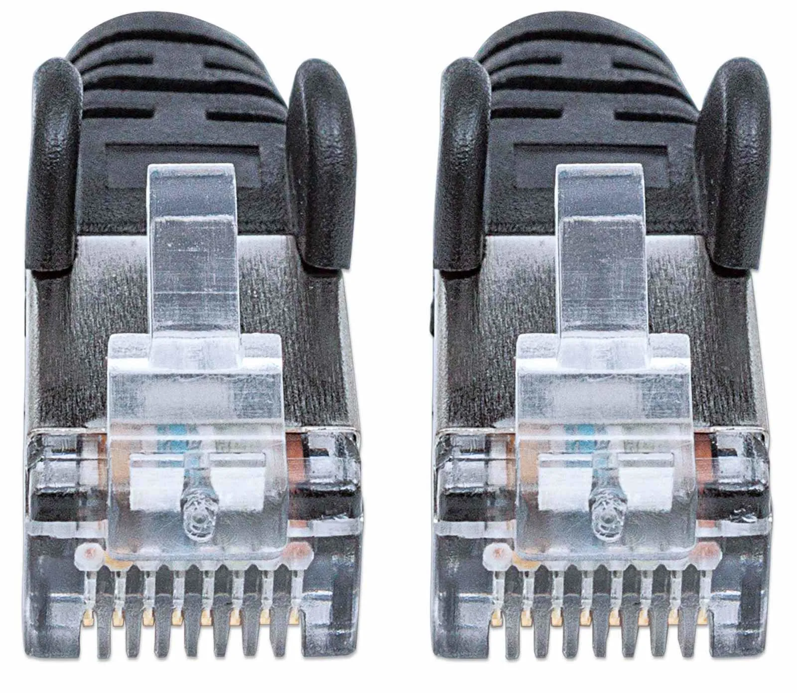 Intellinet Netzwerkkabel mit Cat6a-Stecker und Cat7-Rohkabel, S/FTP, 100% Kupfer, LS0H, 3 m, schwarz – Bild 3