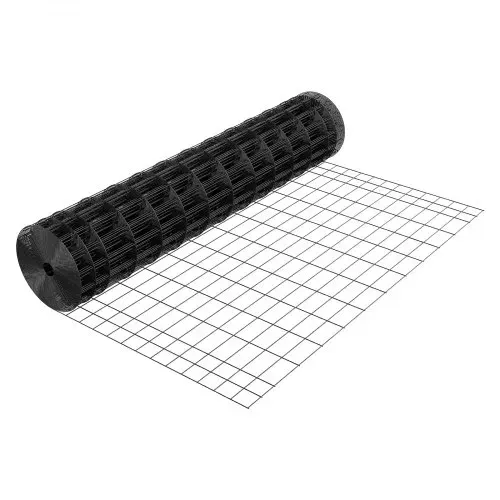 VEVOR Gartenzaun, 122 cm x 15,2 m, Maschenweite 5,08x10,16 cm, φ2,25 mm, verzinkter Stahldrahtzaun für Rinder, Schweine & Schafe, vinylbeschichteter Viehzaun für Tiergehege, Käfigdraht – Bild 9
