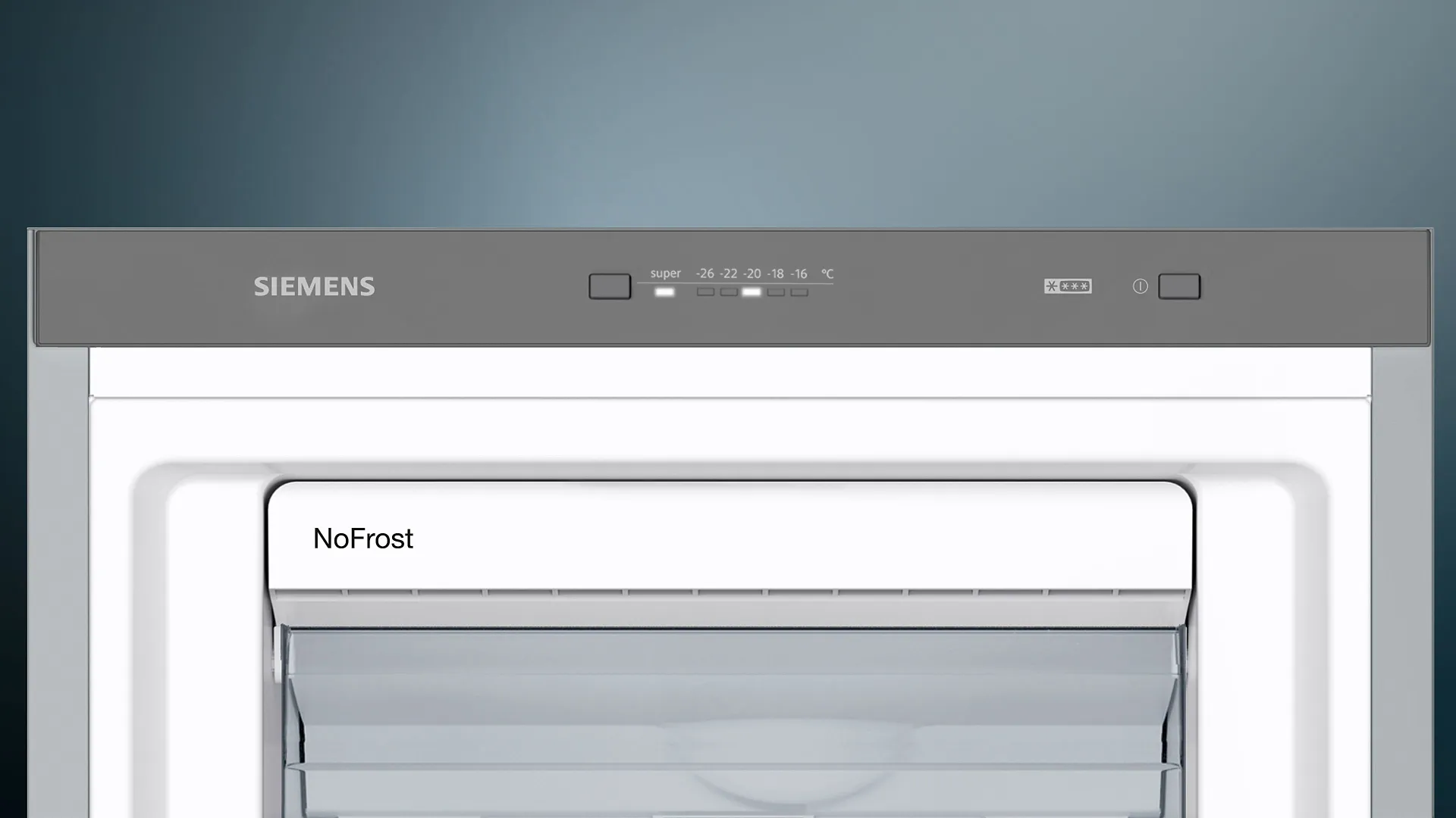 Siemens iQ300 GS36NVIEP Gefriertruhe/Gefrierschrank Freistehend 242 l E Edelstahl – Bild 3