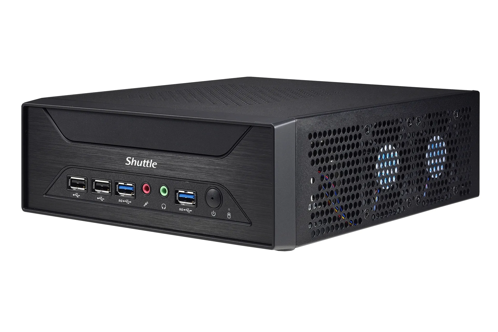 Shuttle XPC slim Barebone XH510G - S1200, Intel H510, 1xDP, 1xHDMI, 1x PCI-E 16X, 1x LAN, 1x 2.5", 2x M.2, 24/7 Dauerbetrieb – Bild 2