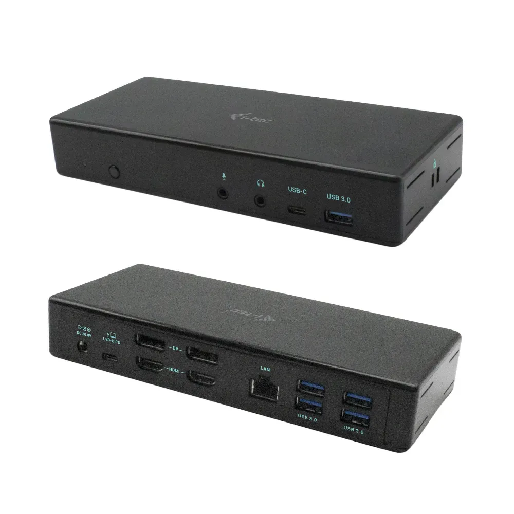 i-tec USB-C Quattro Display Docking Station with Power Delivery 85 W i-tec USB-C Quattro Display Docking Station with Power Delivery 85 W