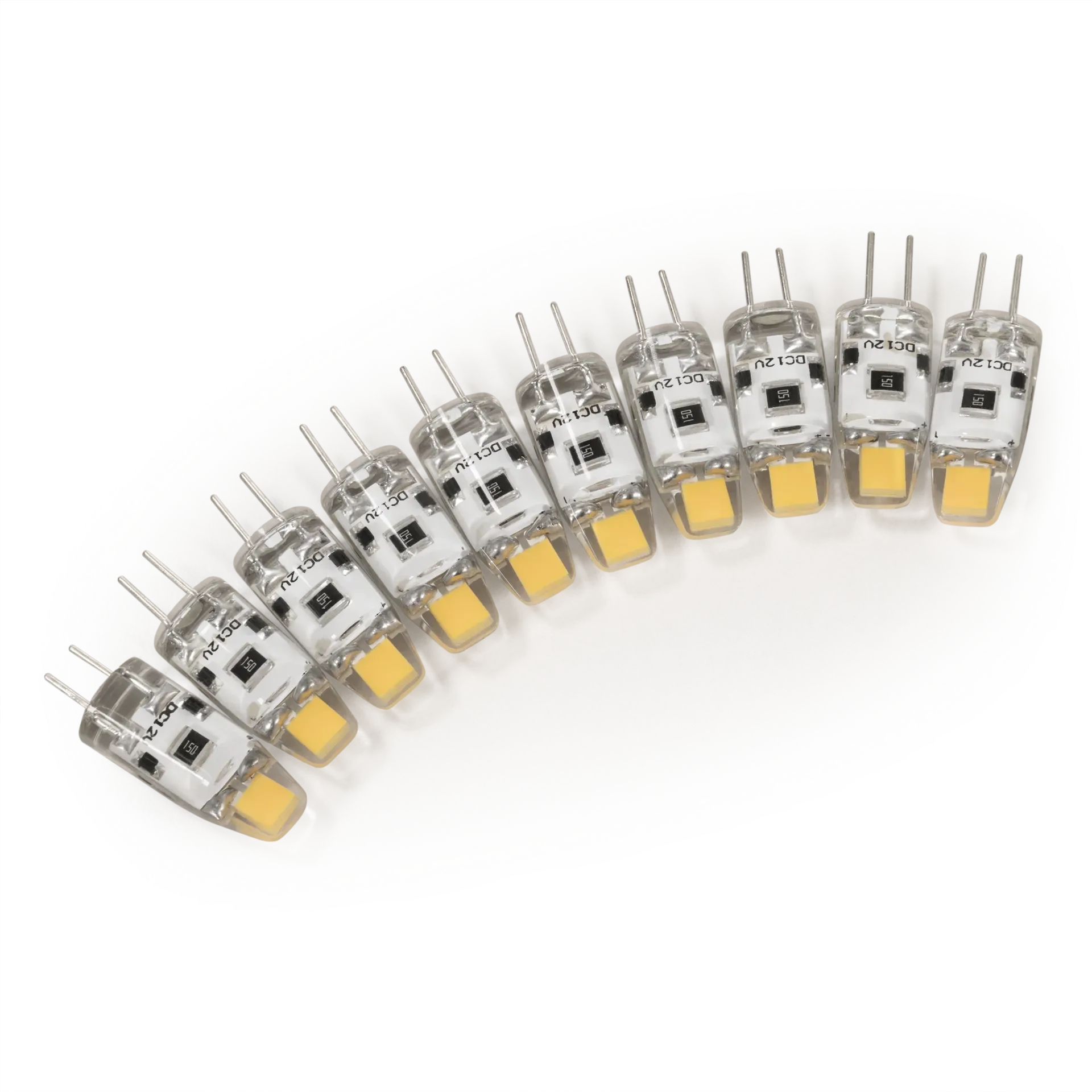 LED-Stiftsockellampe McShine “Silicia COB“, G4, 1W, 110lm, warmweiß, 10er-Pack LED-Stiftsockellampe McShine “Silicia COB“, G4, 1W, 110lm, warmweiß, 10er-Pack