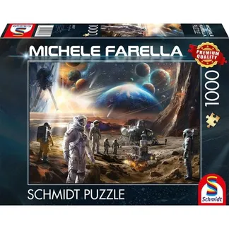 Michele Farella: Unendliche Welten – Raumfahrtmissionen, Puzzle Michele Farella: Unendliche Welten – Raumfahrtmissionen, Puzzle