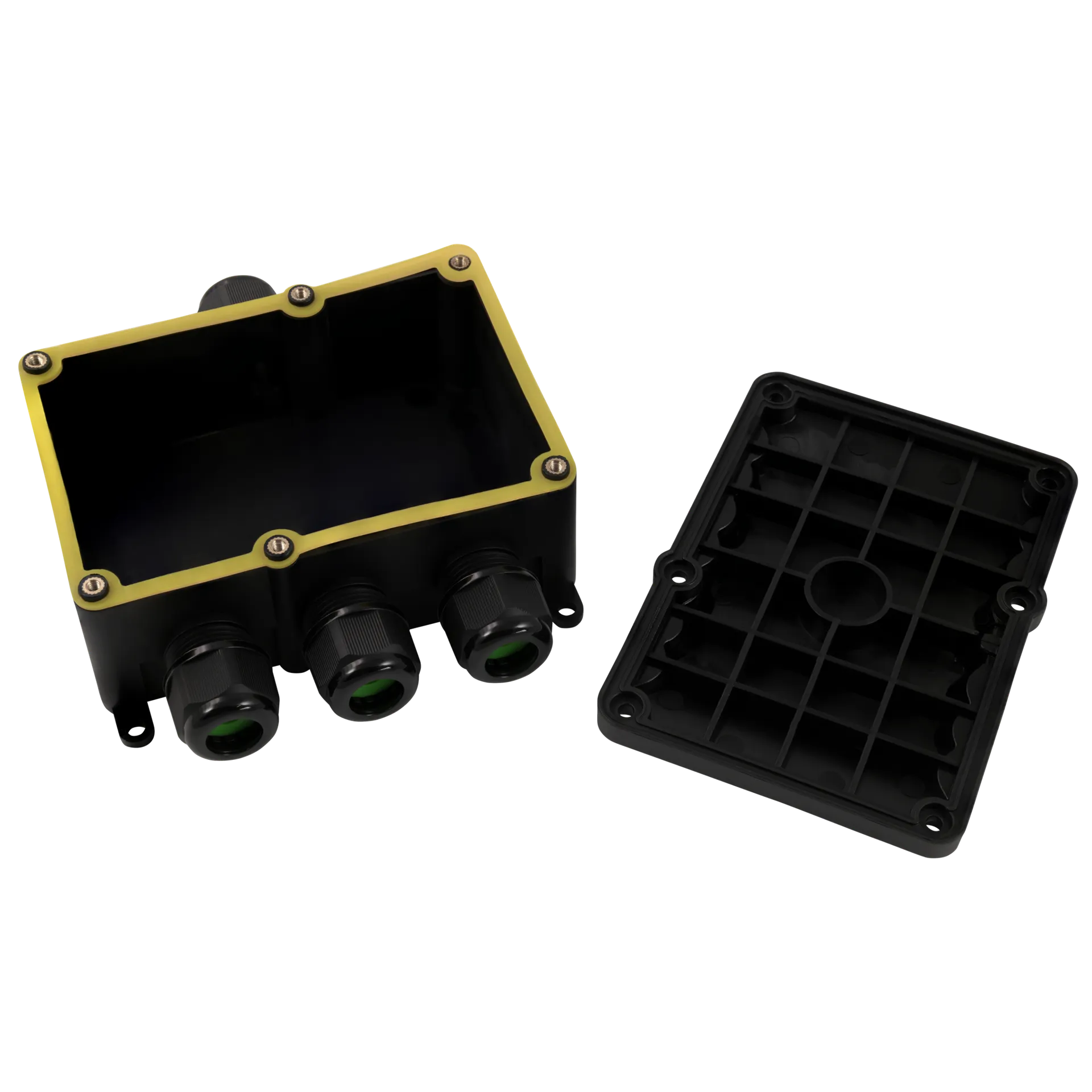 Abzweigdose McPower, IP68 - für Außen, 1 Ein- und 3 Ausgänge, 129x119x56mm – Bild 5