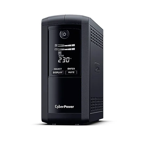 CyberPower USV, Value Pro-Serie, 1000VA/550W, Line-Interactive, USB/RS232, LCD, IEC C14 Kaltgeräte – Bild 3
