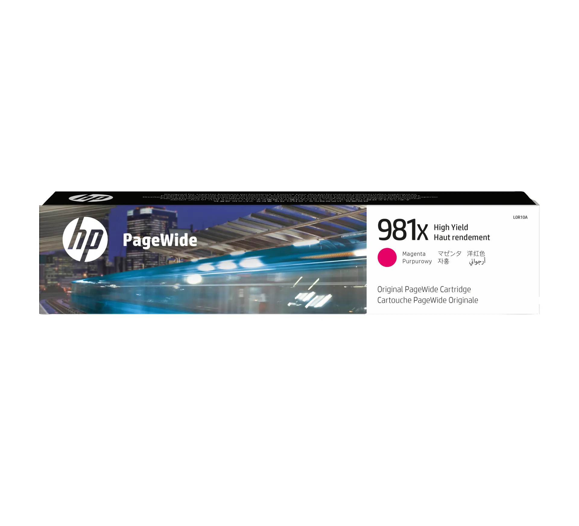 HP 981X Magenta Original PageWide Druckerpatrone mit hoher Reichweite HP 981X Magenta Original PageWide Druckerpatrone mit hoher Reichweite