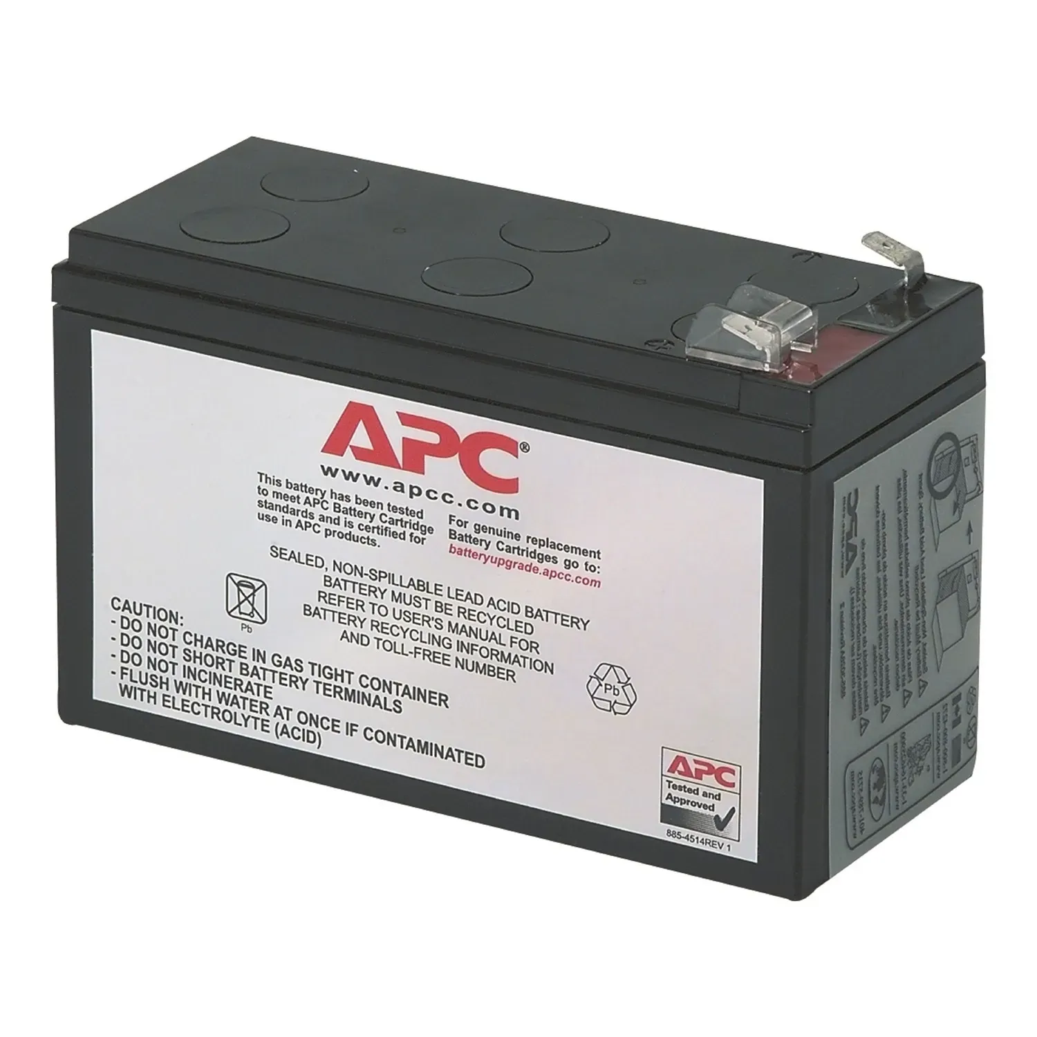 APC Ersatzbatterie Nr. 2 mit 2 Jahren Garantie – Bild 2