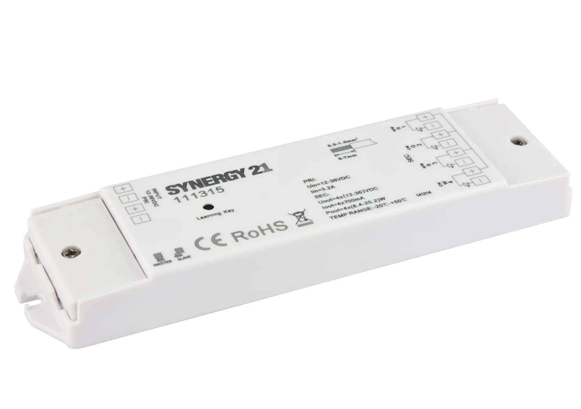 Synergy 21 LED Serie EOS 05 4-Kanal Controller + CC700 Synergy 21 LED Serie EOS 05 4-Kanal Controller + CC700