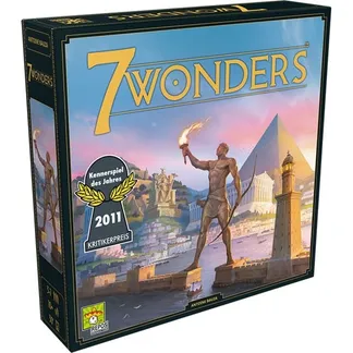 7 Wonders – Grundspiel – neues Design, Brettspiel 7 Wonders – Grundspiel – neues Design, Brettspiel