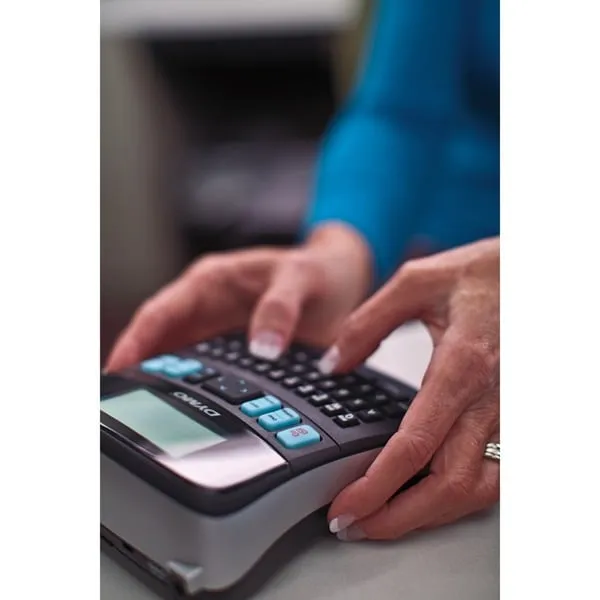 DYMO LabelManager 210D+ Beschriftungsgerät | Etikettiergerät mit QWERTZ Tastatur & großem Grafikdisplay | für D1 Etiketten in 69und 12mm Breite – Bild 6