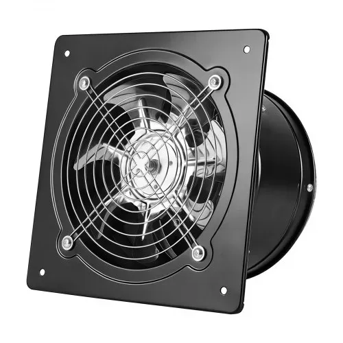 VEVOR Abluftventilator 250x250 mm, Leistungsstarker Wandventilator 979 m³/h, mit Drehzahlregelung, 48 W Leiser Ventilator für Dachboden, Garage, Keller, Werkstatt, Küche & Hühnerstall – Bild 10