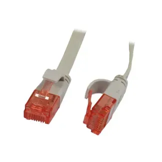 Patchkabel RJ45, CAT6 250Mhz, 0.5m grau, UTP(U/UTP), PVC, Flach, Synergy 21, Patchkabel RJ45, CAT6 250Mhz, 0.5m grau, UTP(U/UTP), PVC, Flach, Synergy 21,