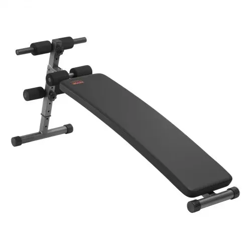 VEVOR Sit Up Bank, gebogene Bauchmuskelbank 5-stufig Höhenverstellbar (1425x470x675 mm) Rückentrainer (226 kg belastbar) für Heimtraining im Fitnessstudio Krafttraining Ganzkörpermuskeltraining – Bild 10