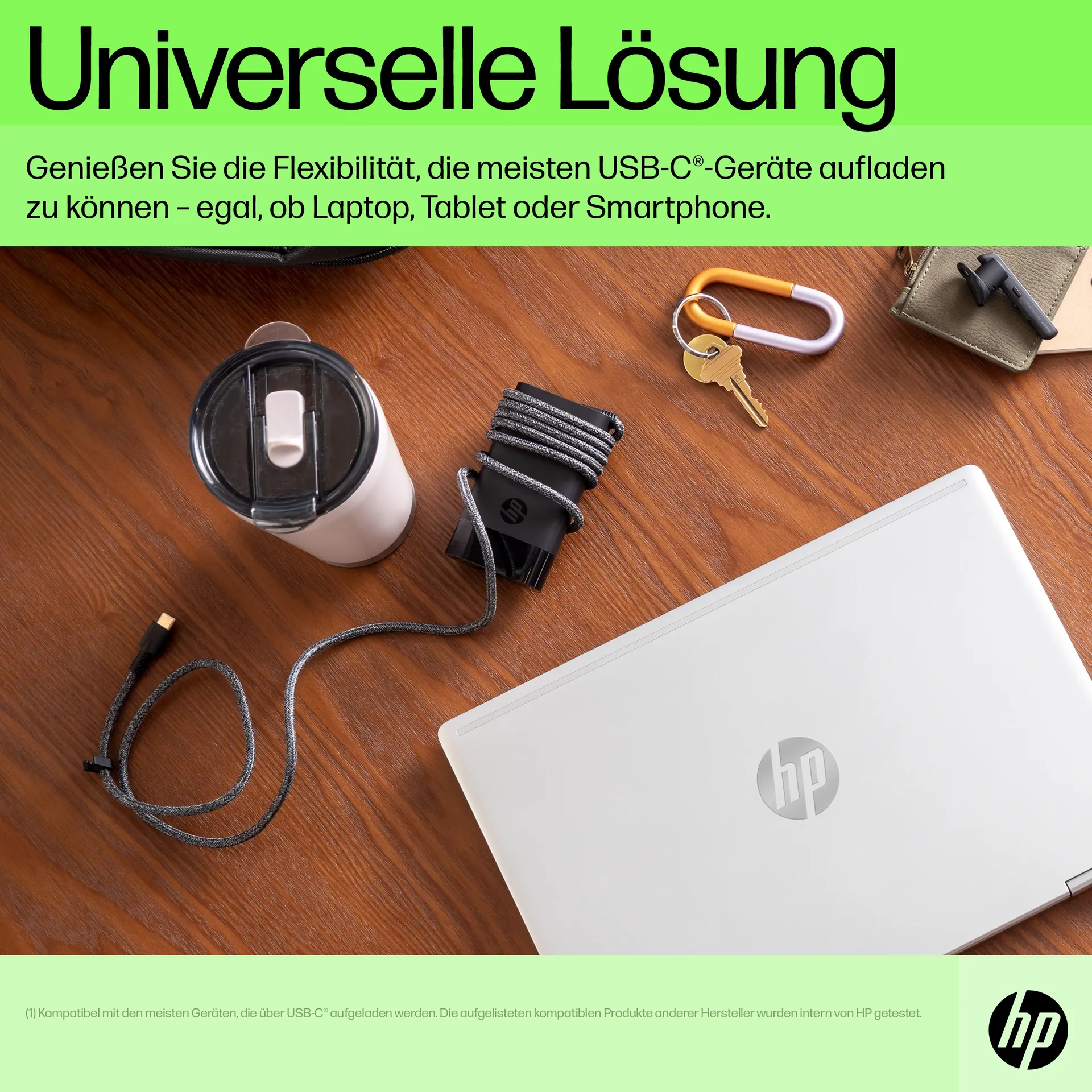HP USB-C 65W Laptop-Ladegerät – Bild 7