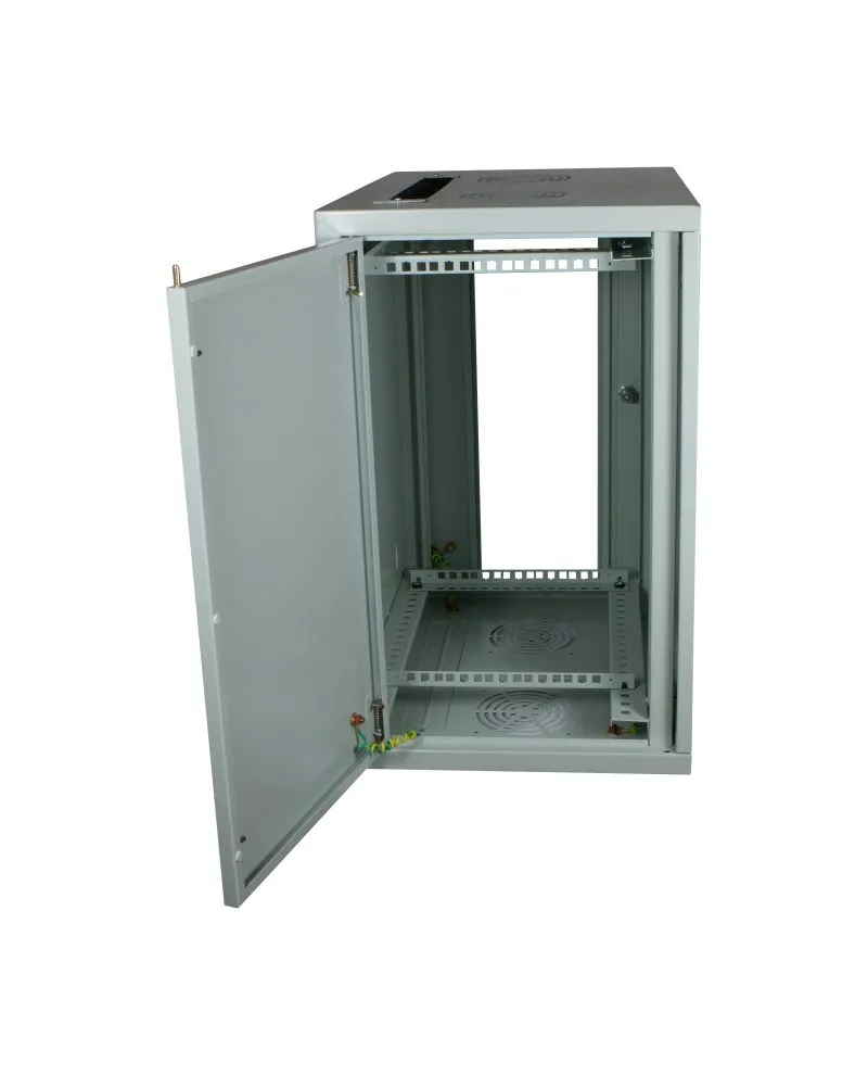 ALLNET 19"Wandgehäuse, 5HE, Vertikal, T370, Lichtgrau, SMH-Serie, – Bild 4