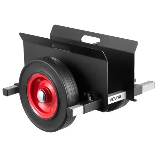 VEVOR Plattenwagen, 453,6 kg, Plattentransporter mit Gummirädern, Plattenroller, Transportwagen, Plattenkarre, Transporthilfe für Stahlplatten, Matratzen, Türen und Trockenbauplatten, Schwarz – Bild 9