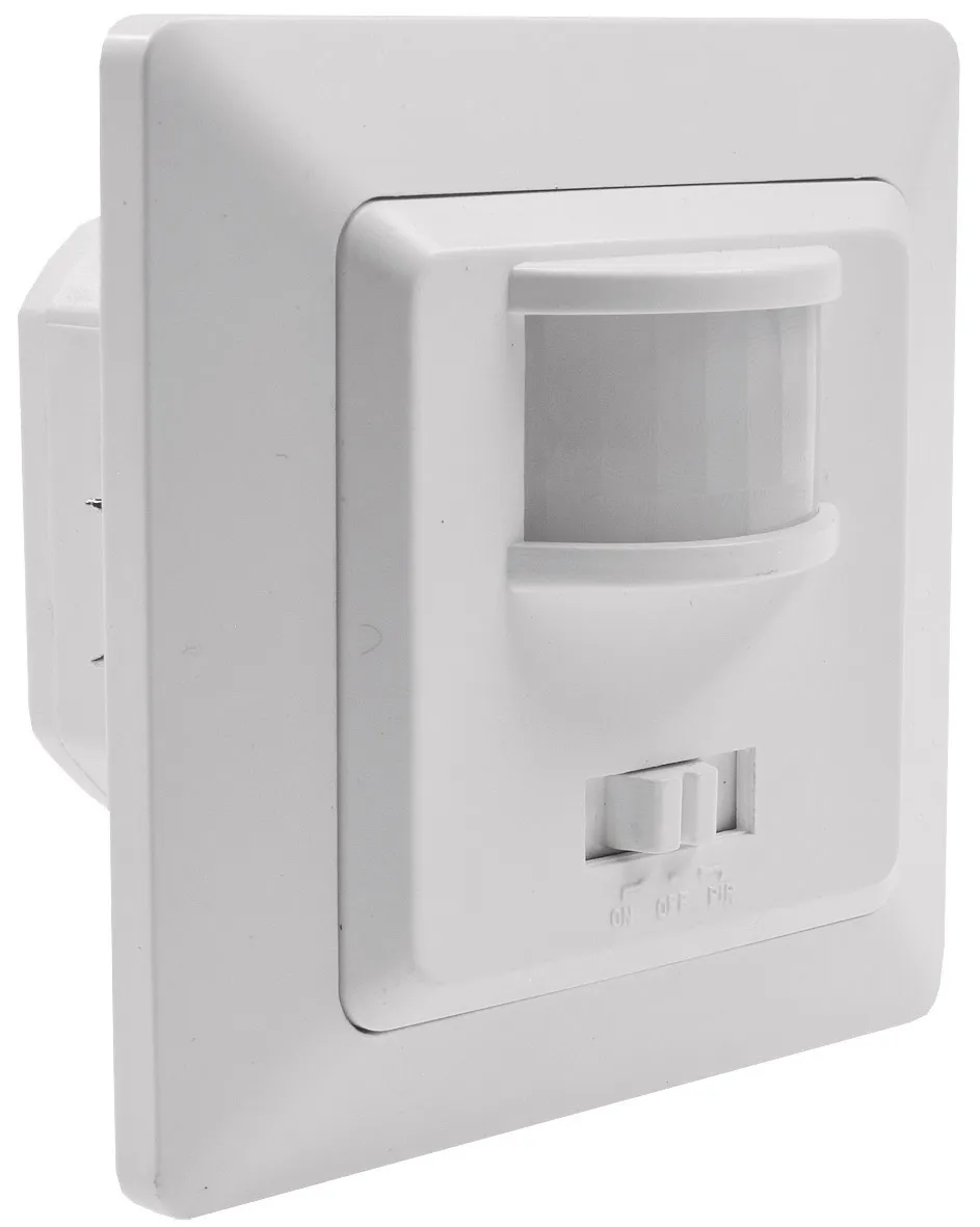 MILOS Bewegungsmelder 160°,weiß matt LED geeignet, 250V~, Unterputz, 2-Draht MILOS Bewegungsmelder 160°,weiß matt LED geeignet, 250V~, Unterputz, 2-Draht