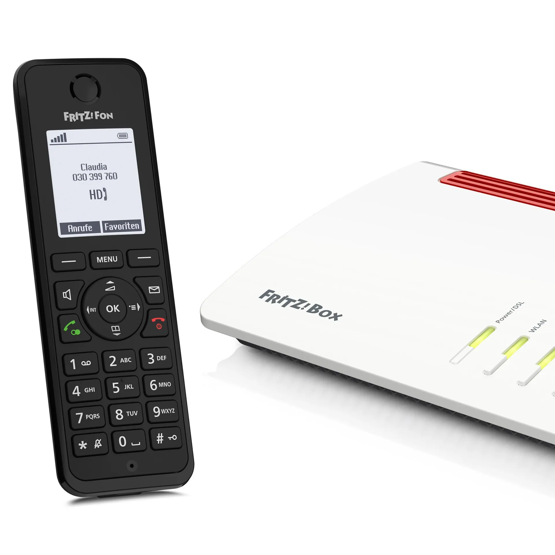 Fon M3 DECT-Telefon Anrufer-Identifikation Schwarz – Bild 5