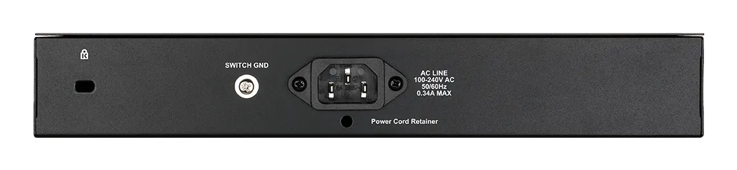 D-Link DGS-1210-08P Managed L2 Gigabit Ethernet (10/100/1000) Power over Ethernet (PoE) Schwarz – Bild 2