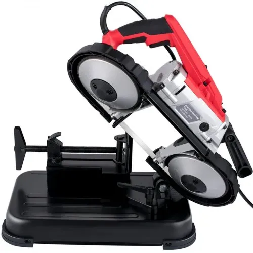 VEVOR Bandsäge 12,7 cm Schnittgröße, 1100 W 10 A Sägeband aus Stahl Eisensäge mit 127 mm Max Schnittkapazität (ohne Sockel), 137,8 - 472,4 Fuß pro Minute Geschwindigkeitsskala Metallbandsägemaschine – Bild 8