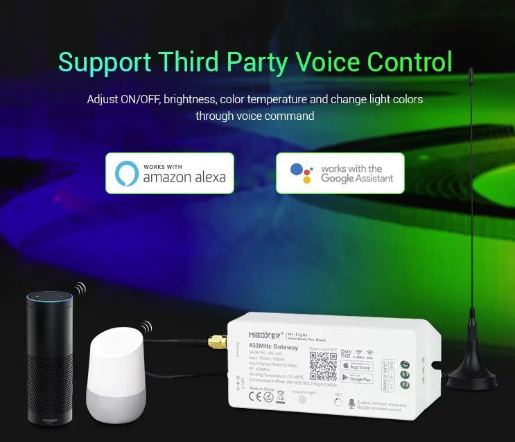 MiBoxer WL-433 LED LoRa (433MHZ) Controller DMX über LoRa – Bild 6