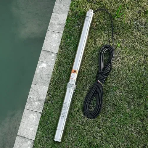VEVOR Tiefbrunnenpumpe, 750 W Eingangsleistung, 65 L/min Durchfluss, 64 m Förderhöhe, mit 20 m Kabel, externer Steuerkasten, Edelstahl-Wasserpumpe, für industrielle Bewässerung und Heimgebrauch, IP68 – Bild 7
