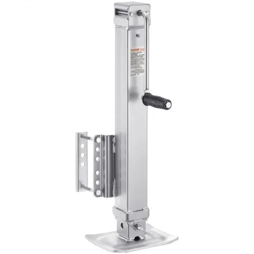 VEVOR Anhängerheber, 3628 kg statische Tragkraft, Hochleistungs-Ausdrehstütze, 195-1005mm Abstellstütze mit Griff für Wohnwagenanhänger, Pferdeanhänger, Nutzanhänger und Yachtanhänger – Bild 8