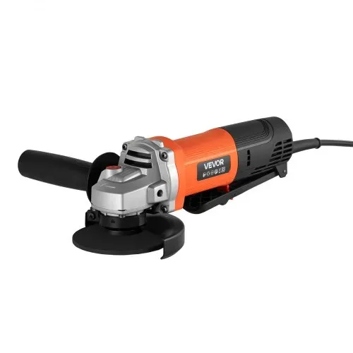 VEVOR Winkelschleifer, 114,3 mm, Trennschleifer, 12.000 U/min, Schleifer mit Kabel & verstellbarem Staubschutz zum Schleifen, Schneiden & Entrosten von Metall (Scheibe nicht im Lieferumfang enthalten) – Bild 9