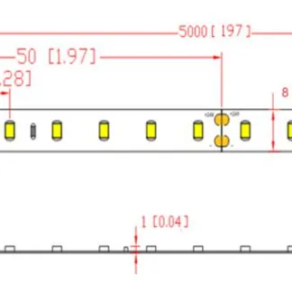 Synergy 21 LED Flex Strip 2835 – 140 WW DC24V 72W IP67 CRI>90 Synergy 21 LED Flex Strip 2835 – 140 WW DC24V 72W IP67 CRI>90
