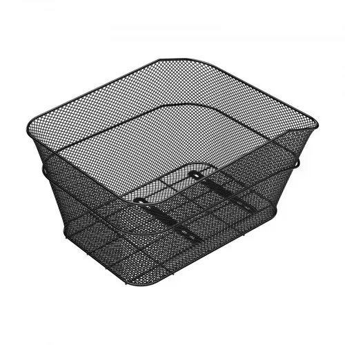 VEVOR Fahrradkorb Hinten 39x31x21 cm, Drahtgeflecht-Hinterradkorb mit Gepäcknetz & Abdeckung, Gepäckträgerkorb, passt auf die meisten Fahrradgepäckträger, Montagewerkzeug im Lieferumfang enthalten – Bild 10